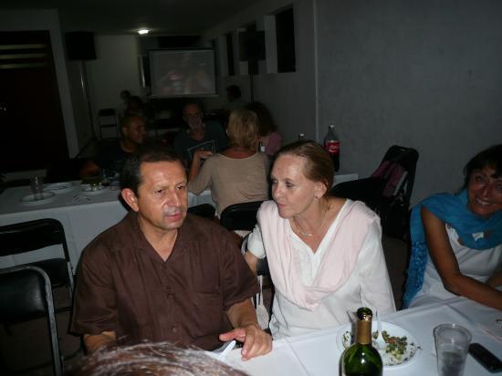 Chez Betzabé y Gerardo.